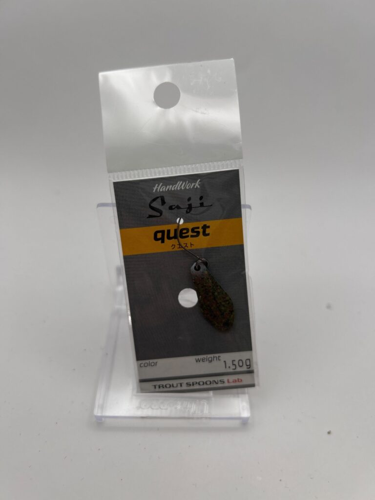 Non usato TROUT SPOONS Lab saji Quest 1.5g