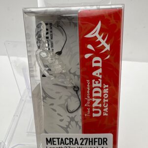 Non usato UNDEAD FACTORY METACRA Clear
