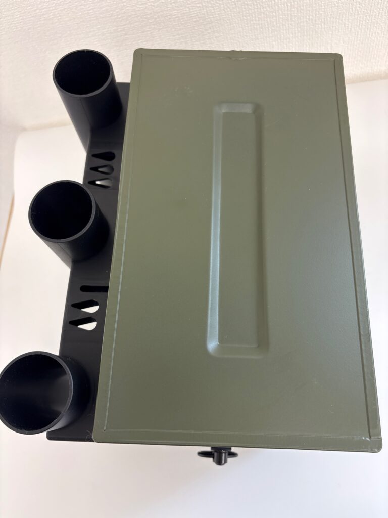 Non usato ALFRED ダンガンタックルボックス スペシャル Olive 別売り ロッドホルダー×2付き image 7