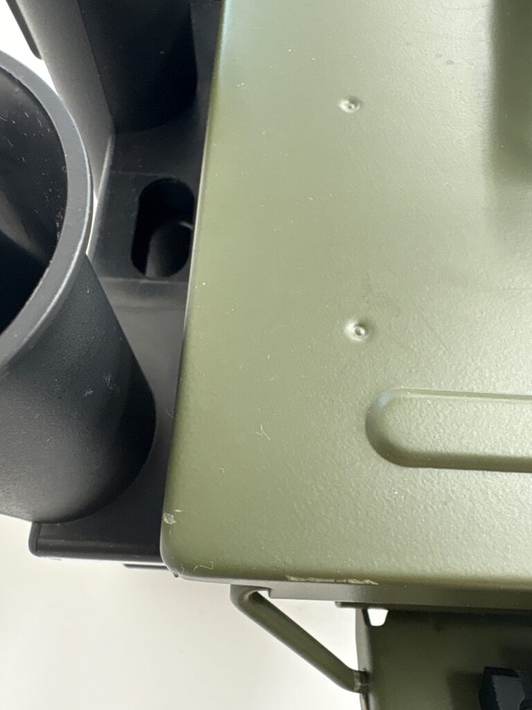 Non usato ALFRED ダンガンタックルボックス スペシャル Olive 別売り ロッドホルダー×2付き image 8