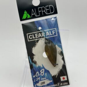 Non usato ALFRED CLEAR ALF 0.8g CI 01 クリアオリーブ
